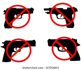 No weapon allowed, illustration