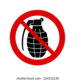 no weapon sign