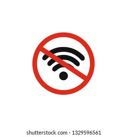 sin signo de wifi