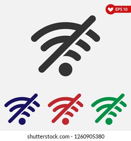 No Wifi Signal Icon