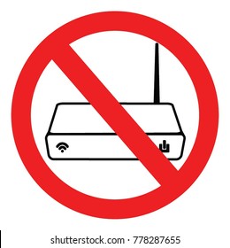 no wifi signal vector