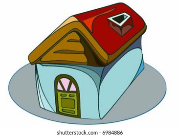 No window house as an icon