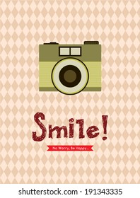 no worry be happy camera poster