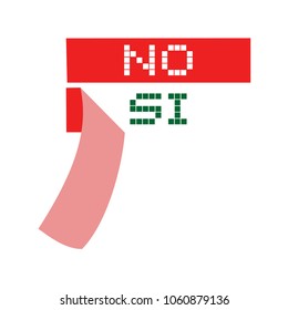 No and yes messages