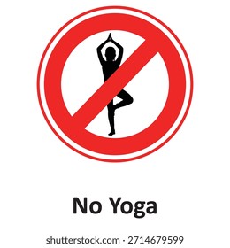 No hay ícono de Vector de yoga que pueda modificarse o editarse fácilmente

