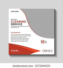 No.1 Cleaning Service and Flyer Template