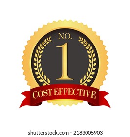 No.1 medal icon illustration | cost effective