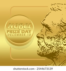 Der Nobelpreis wird am 10. Dezember verliehen. Eine Auszeichnung, die erreicht wurde.