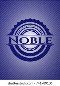 Noble with denim texture