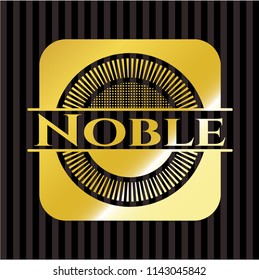 Noble gold badge