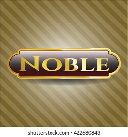 Noble gold badge