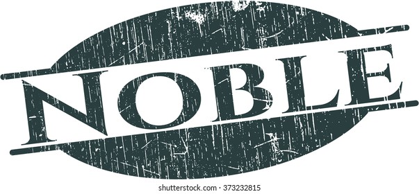 Noble grunge stamp