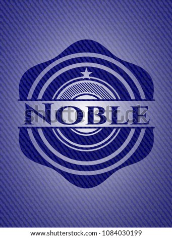  Noble with jean texture