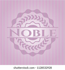 Noble pink emblem