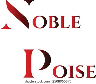 Noble poise T-Shirt Creative Design with Special Quote