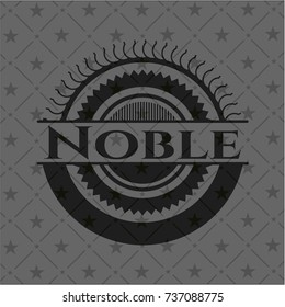 Noble realistic dark emblem