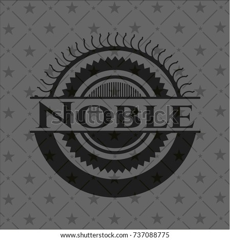 Noble realistic dark emblem