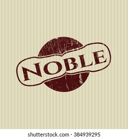 Noble rubber grunge seal