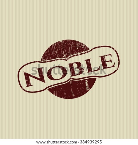 Noble rubber grunge seal
