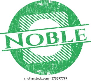 Sello de caucho Noble