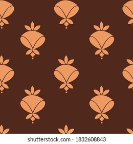 Noble shades pattern reminiscent of vegetation