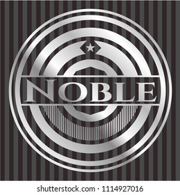 Noble silvery badge