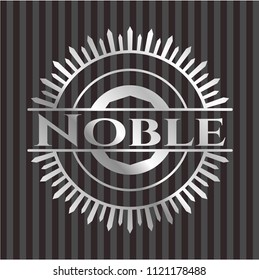 Noble silvery emblem