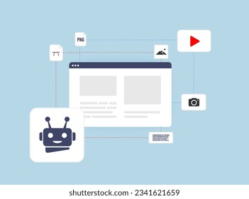 No-Code AI Website Builder and Web Design. AI Content Creation for SEO - Blogs, Stores and SMM. Automating Social Media AI-Assisted Interactive Content Marketing or website builder ai constructor app