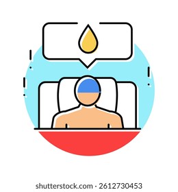 nocturia urology color icon vector. nocturia urology sign. isolated symbol illustration