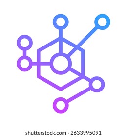 Node Icon Element For Design