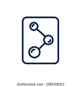 node icon vector on white background, node trendy filled icons from Cryptocurrency economy and finance collection, node simple element illustration