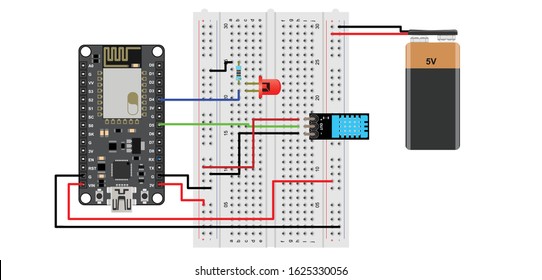 node mcu or wifi module with humidity sensor(DS-T11)