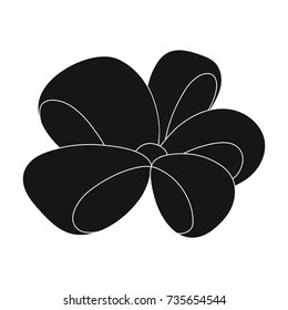 Node, ornamentals, frippery, and other web icon in black style.Bow, ribbon, decoration,