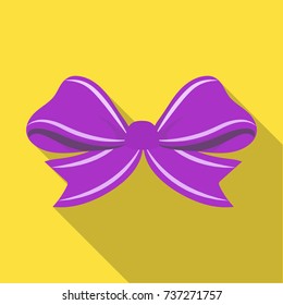 Node, ornamentals, frippery, and other web icon in flat style.Bow, ribbon, decoration,