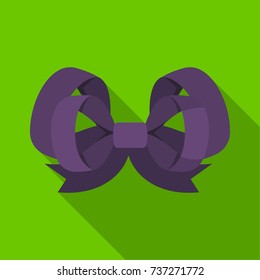 Node, ornamentals, frippery, and other web icon in flat style.Bow, ribbon, decoration,