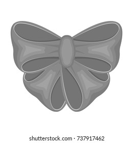 Node, ornamentals, frippery, and other web icon in monochrome style.Bow, ribbon, decoration,