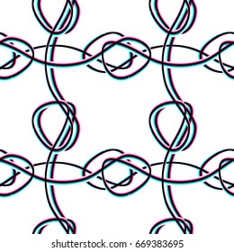Node stereo effect stripes texture seamless