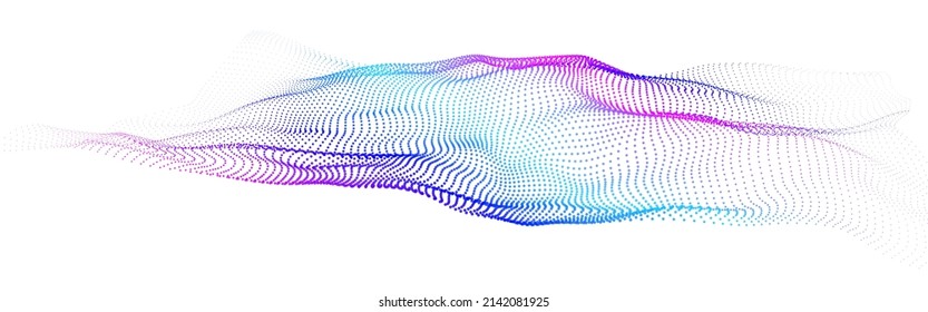 Node Waveform Topology. Infinity Hud Big Data Vibrate. Science Bulge Hills. Field Of Cyber Dot Array. 3d Sea Points. Grid Structure Of Information Flow.