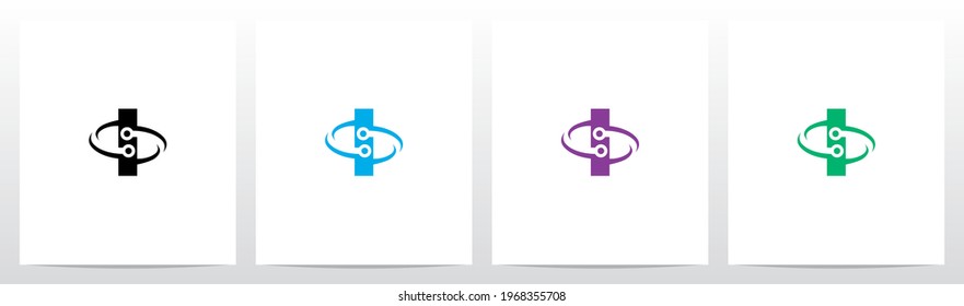 Logo-Design für OrbitLetter-Nodes I