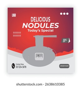 nodules socali madia baneer post desing
