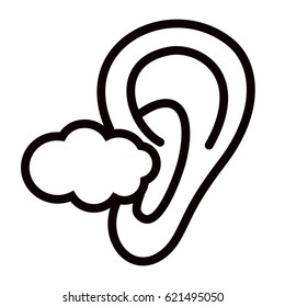 Noise Cancelling - Deaf Ear- I Can't Hear You Sign