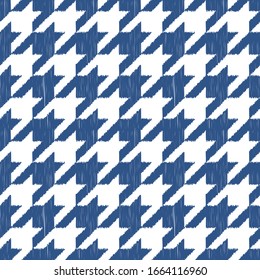 Noise Classic blue - color of the year 2020 for fashion. abstract monochromatic design seamless patterns. Graphic modern pattern. Simple graphic design.