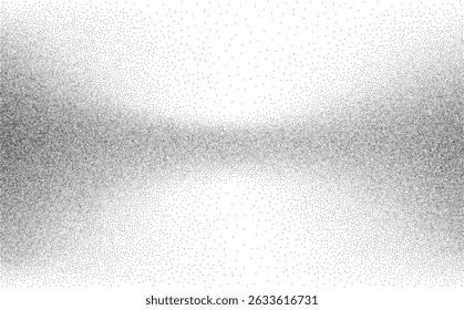 Ruido de fondo angustiado. Patrón de punteado de Vector, textura Grunge 