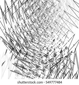 Noise, glitch texture. Irregular random zigzag lines chaotic texture, pattern
