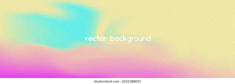 Noise Gradient Background. Abstract Grainy Bg In Pink, Purple And Blue Colors. Iridescent Hologram. Pearlescent Holographic Texture With Rainbow Foil. Chrome Backdrop With Pearl Fluid Effect