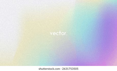 Fondo de gradiente de ruido. Abstractas Bolso Granulado En Colores Rosa, Púrpura Y Azul. Holograma irisado. Textura Holográfica Perlescente Con Lámina De Arco Iris. Luz Fluorescente En Mezcla De Papel Suave