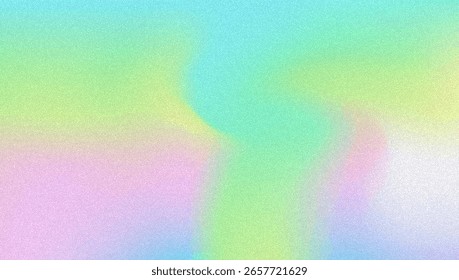 Fondo de gradiente de ruido. Abstractas Bolso Granulado En Colores Rosa, Púrpura Y Azul. Holograma irisado. Textura Holográfica Perlescente Con Lámina De Arco Iris. Fondo cromado con efecto de fluidos de perlas