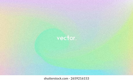 Fondo de gradiente de ruido. Abstractas Bolso Granulado En Colores Rosa, Púrpura Y Azul. Holograma irisado. Textura Holográfica Perlescente Con Lámina De Arco Iris. Fondo de pantalla Pastel Nublado Con Mezcla De Tinta