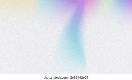 Fondo de gradiente de ruido. Abstractas Bolso Granulado En Colores Rosa, Púrpura Y Azul. Holograma irisado. Textura Holográfica Perlescente Con Lámina De Arco Iris. Filtrar de onda suave en el telón de fondo del Vector 3d