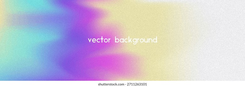 Fondo de gradiente de ruido. Abstractas Bolso Granulado En Colores Rosa, Púrpura Y Azul. Holograma irisado. Textura Holográfica Perlescente Con Lámina De Arco Iris. Luz Fluorescente En Mezcla De Papel Suave